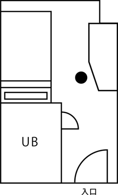 シングルA間取り図（一例）